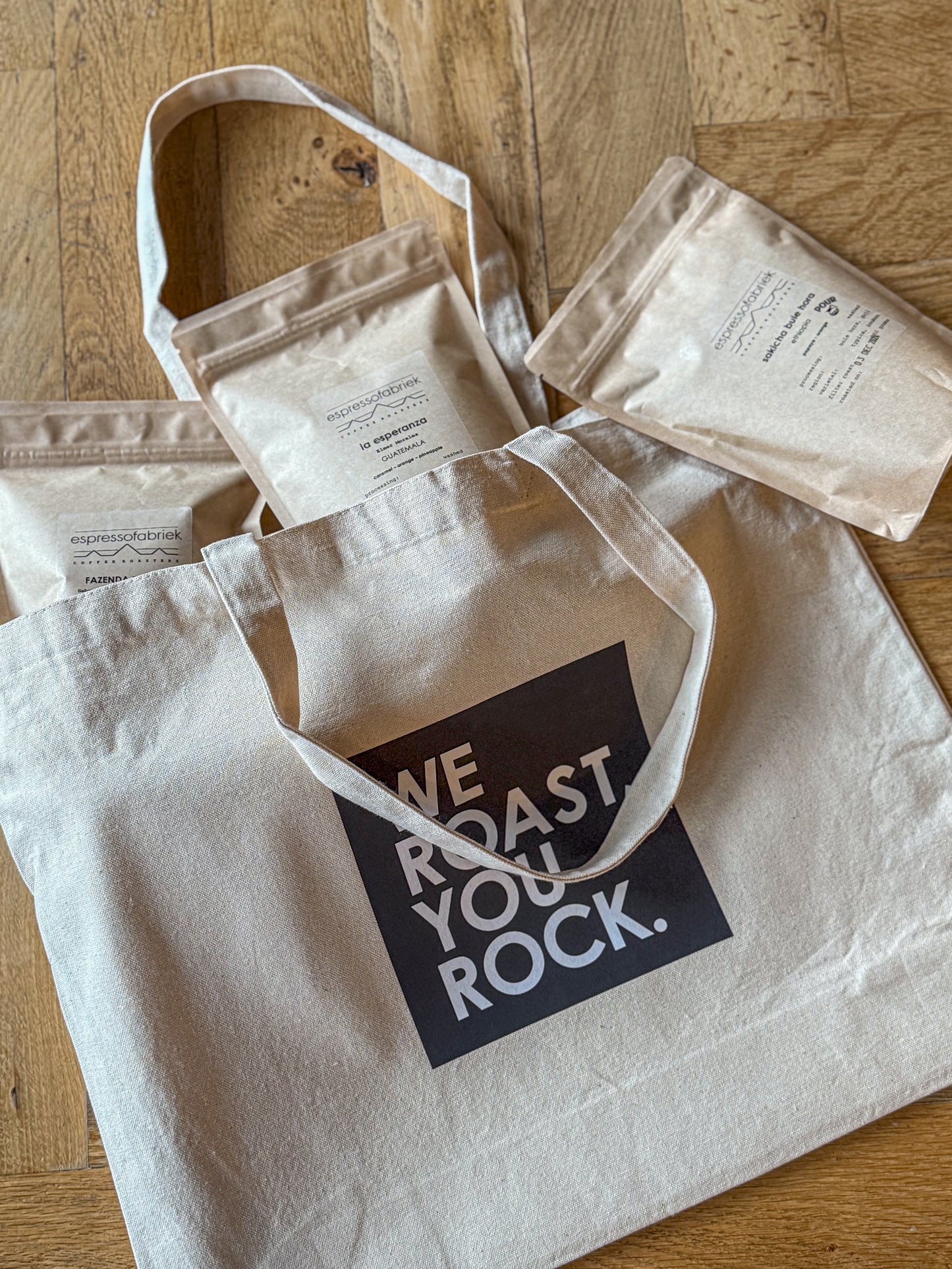 Espressofabriek tote bag